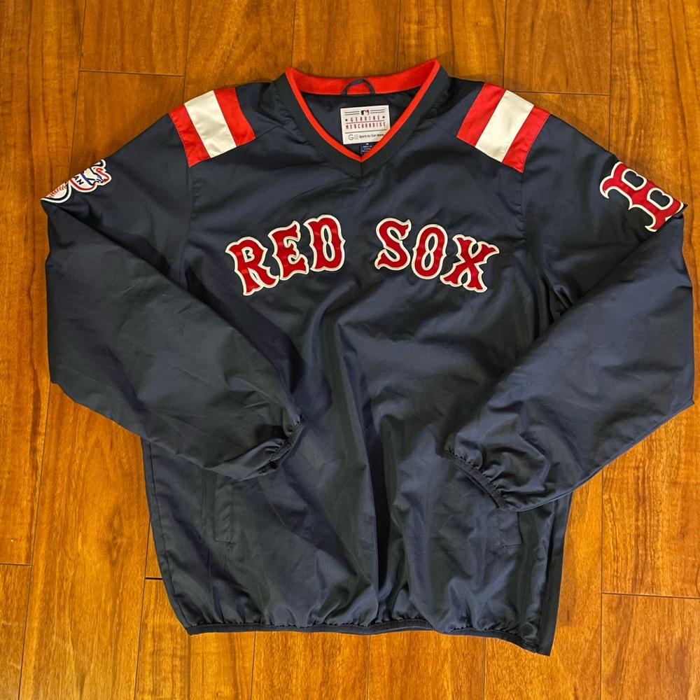 Boston Red Sox G-III Carl Banks V-Neck Pullover